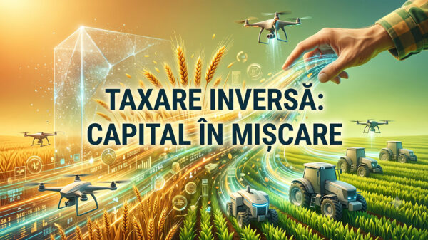 Deblocarea capitalului prin taxare inversă pentru investiții rapide în utilaje agricole, tractoare noi și tehnologii moderne, fără credite bancare suplimentare pentru TVA.
