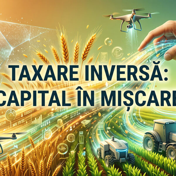 Deblocarea capitalului prin taxare inversă pentru investiții rapide în utilaje agricole, tractoare noi și tehnologii moderne, fără credite bancare suplimentare pentru TVA.