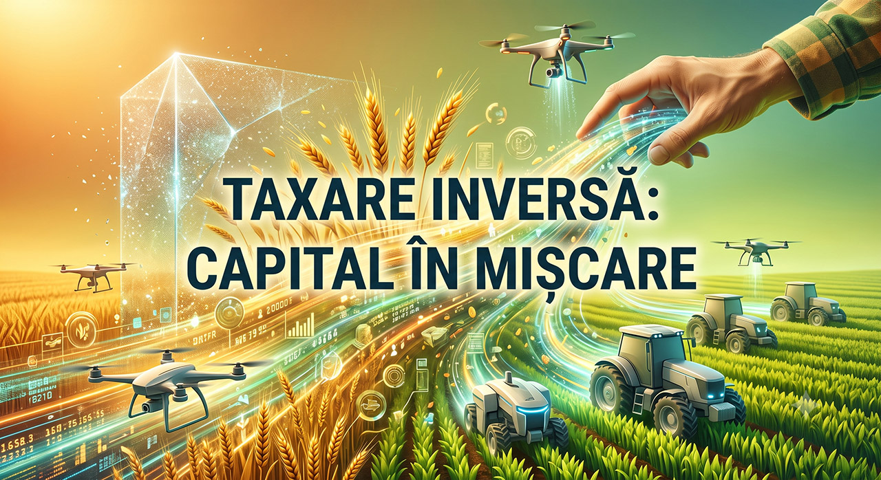 Deblocarea capitalului prin taxare inversă pentru investiții rapide în utilaje agricole, tractoare noi și tehnologii moderne, fără credite bancare suplimentare pentru TVA.