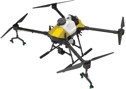 ADT FALCON 50L este o dronă agricolă ideală în pomicultură și viticultură