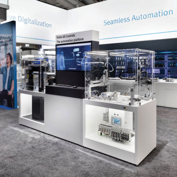Conceptul Festo Seamless Automation expus la Hannover Messe pentru automatizare industriala