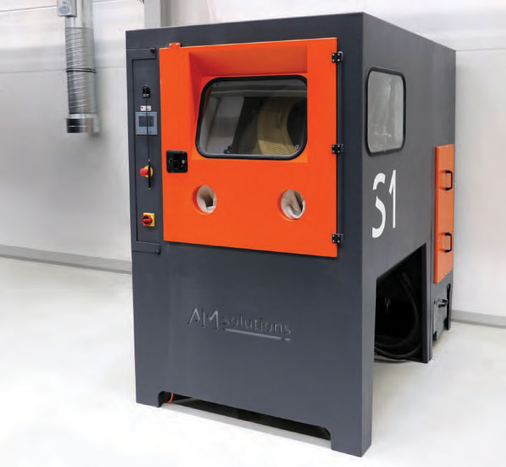 Sistemul automat de postprocesare S1 de la AM Solutions, utilizat de compania OECHSLER