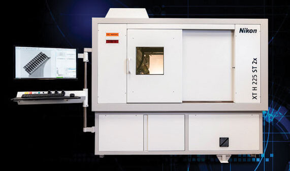Echipament de tomografie computerizata industriala Nikon XT H 225 ST 2x distribuit de TOP Metrology